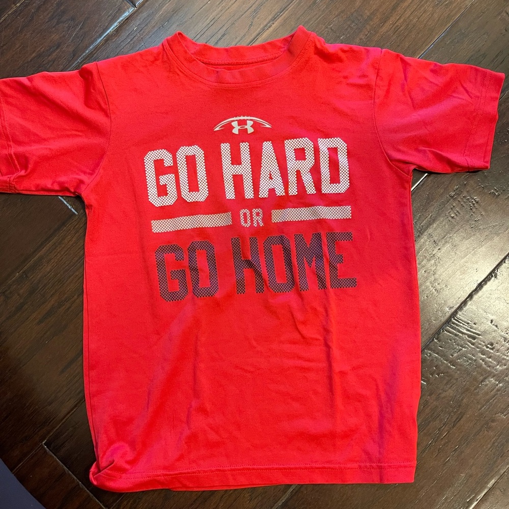 Under Armour Bold Red Motivational Tee